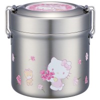 Skater Stainless Vacuum Insulated Lunch box - Hello Kitty 600ml 
